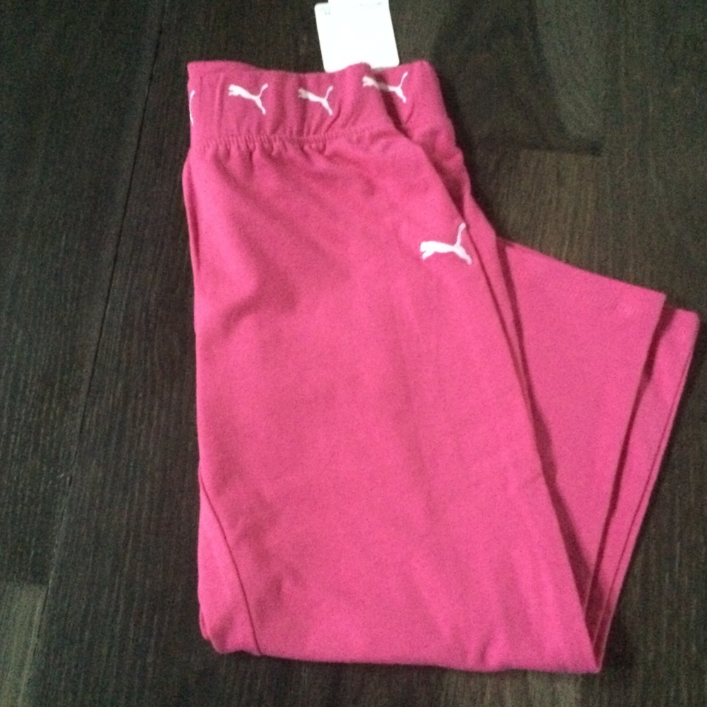 Girls Puma Core Yoga Capri